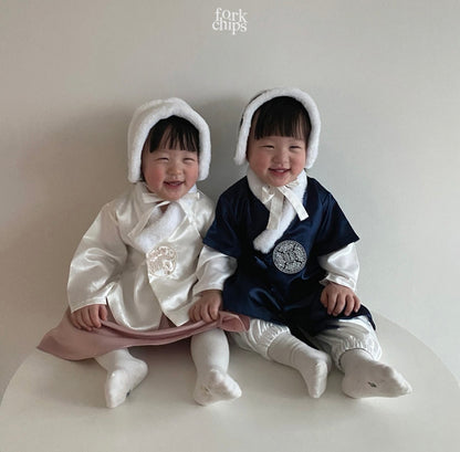韓國童裝｜Forkchips韓服套裝 FC01（不連配飾）