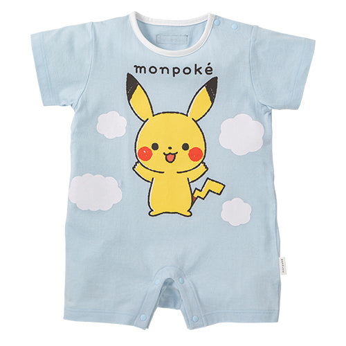 日本直送｜Monpoke雲朵短袖連身衣