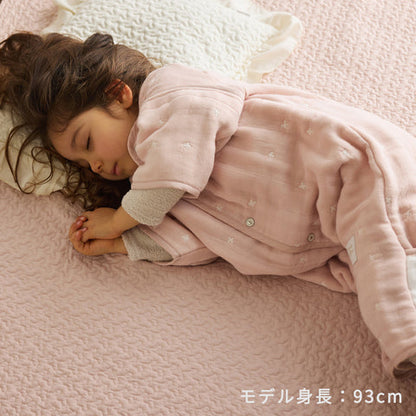 日本製｜6way 六重紗幼兒睡袋｜可拆卸袖｜姓名刺繡