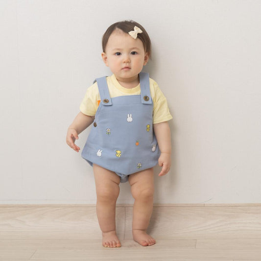 2026春夏新品｜Miffy牛仔包屁背帶褲