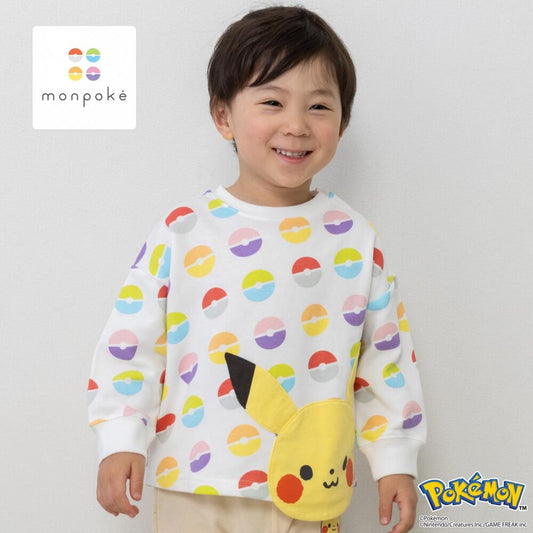 2026新品｜Monpoke 比卡超精靈球印花長袖