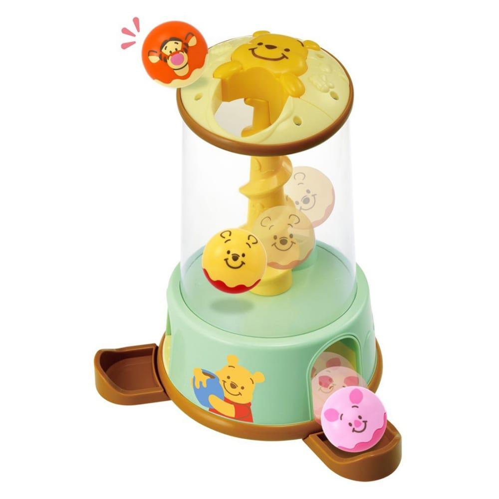 日本玩具｜Disney 2way小熊維尼滾球塔