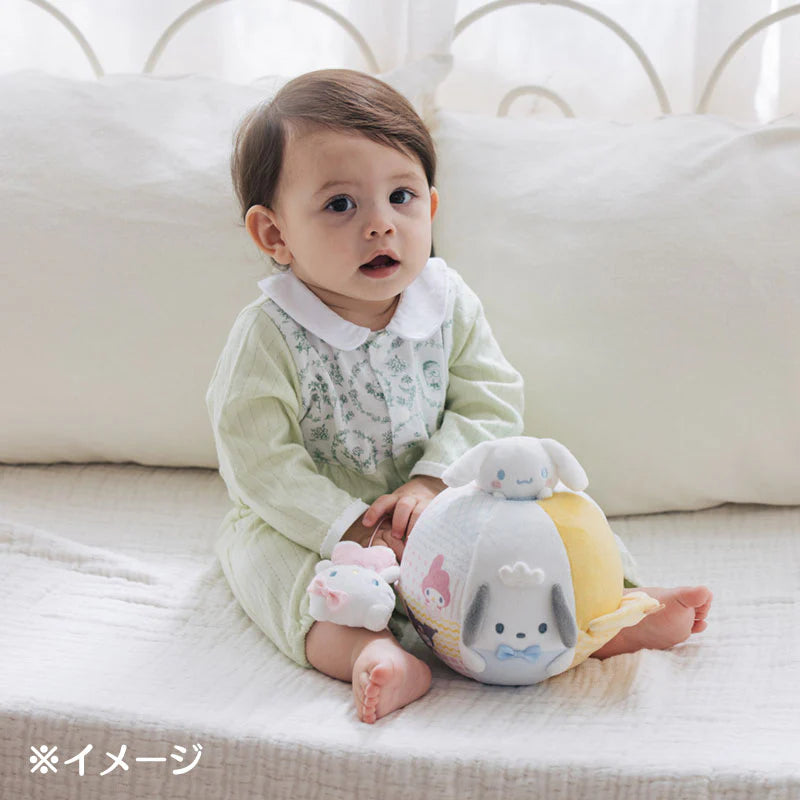 日本直送｜Sanrio Baby 可洗毛公仔嬰兒球玩具