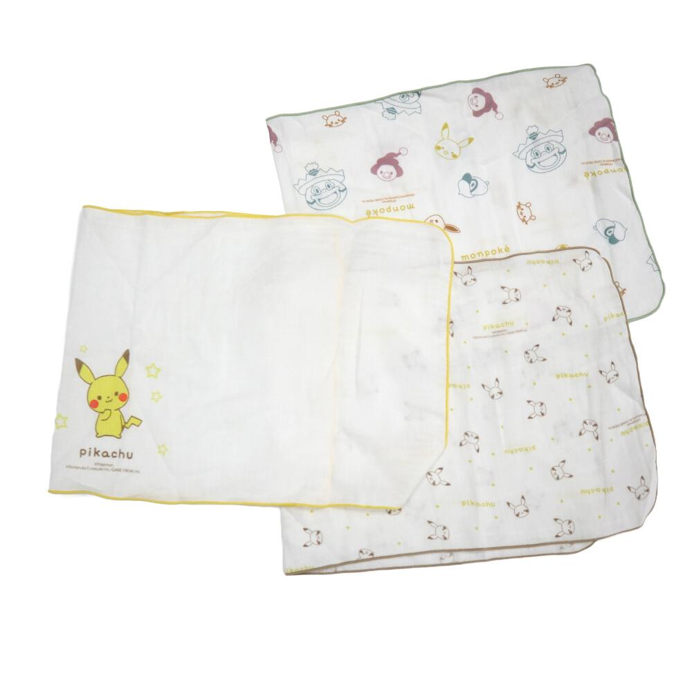 日本直送｜Monpoke嬰兒沐浴紗巾套裝8入