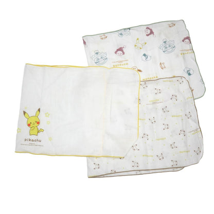 日本直送｜Monpoke嬰兒沐浴紗巾套裝8入