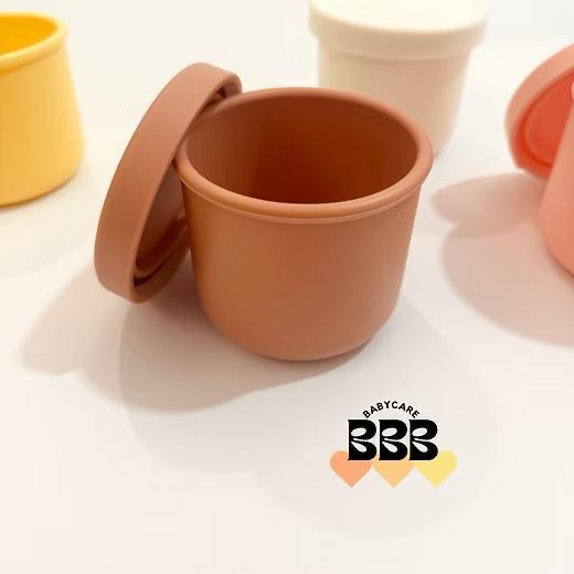 [預購] BBB Babycare寶寶矽膠圓形食物儲存盒