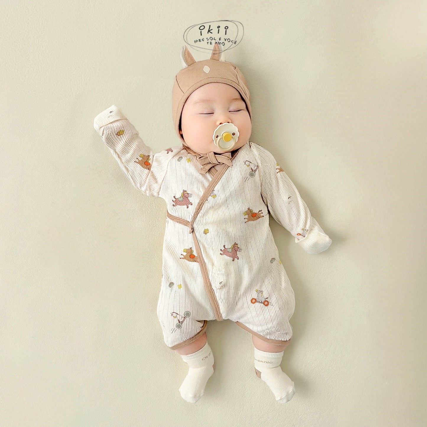 韓國童裝｜馬年初生蝴蝶衣套裝(Kicboard)IK02