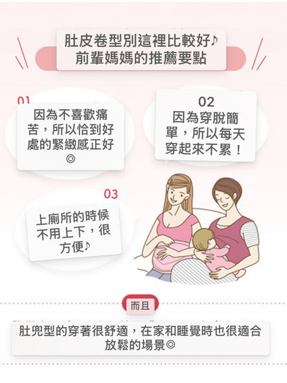 日本母嬰用品｜孕婦托腹帶（腹卷型）￼