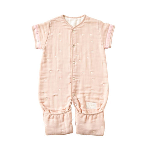 日本製｜6way 六重紗幼兒睡袋｜可拆卸袖｜姓名刺繡