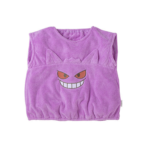 日本直送｜Monpoke耿鬼毛巾料保暖背心￼