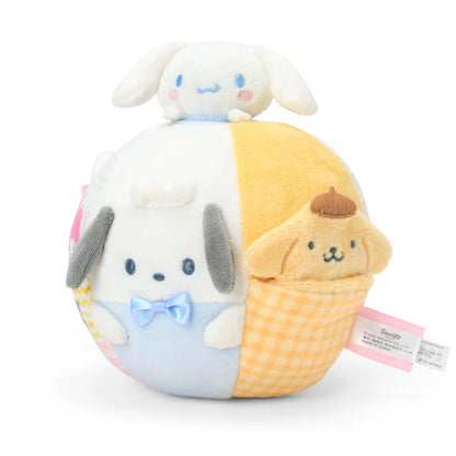 日本直送｜Sanrio Baby 可洗毛公仔嬰兒球玩具