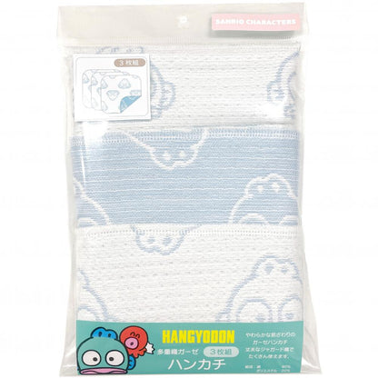 日本直送｜Sanrio 水怪 多重紗紗巾（3枚入）