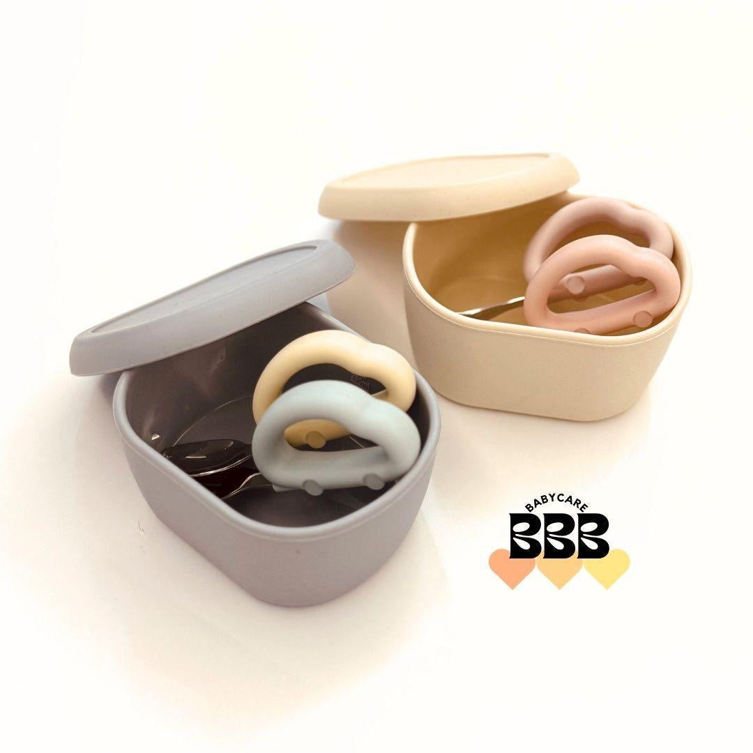 [預購] BBB Babycare 車車不銹鋼環狀學習叉匙套裝