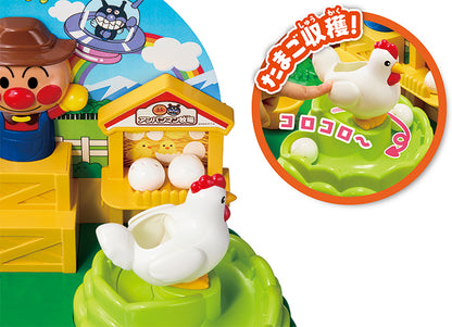 日本直送｜麵包超人牧場接觸玩具