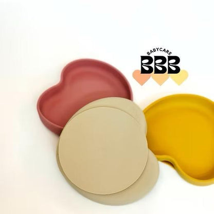 [預購] BBB Babycare 心型矽膠吸盤碟