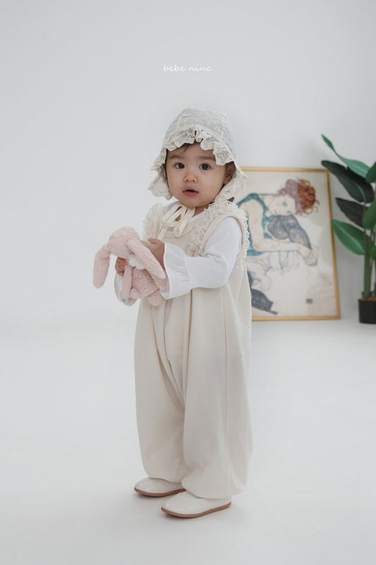 韓國童裝｜天使蕾絲蝴蝶結連身衣 BN05