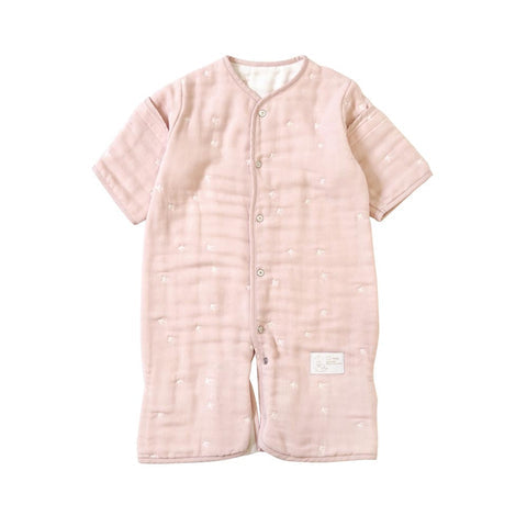 日本製｜6way 六重紗幼兒睡袋｜可拆卸袖｜姓名刺繡