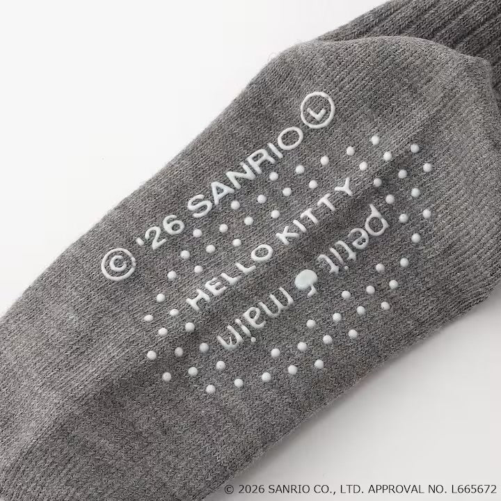 日本童裝｜Petit Main Sanrio刺繡防滑襪仔｜4款可選