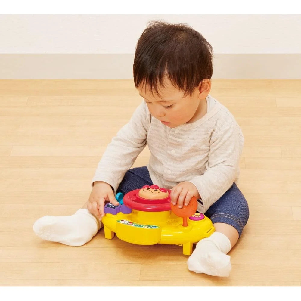 日本直送｜麵包超人2way嬰兒車掛飾玩具