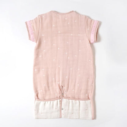 日本製｜6way 六重紗幼兒睡袋｜可拆卸袖｜姓名刺繡
