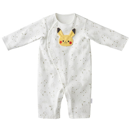 日本直送｜Monpoké 立體比卡超大頭純棉連身衣（70-80cm）