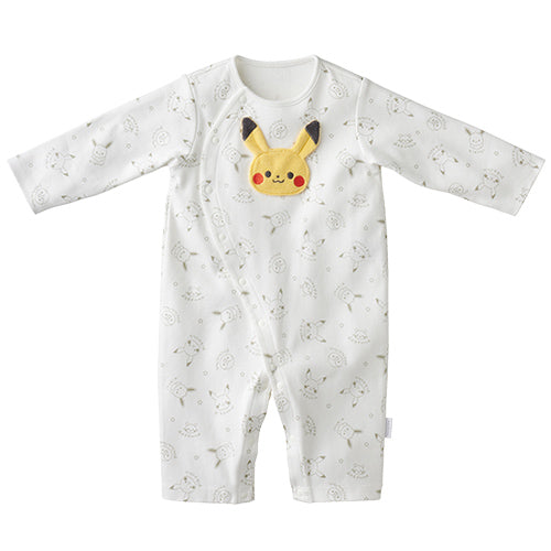 日本直送｜Monpoké 立體比卡超大頭純棉連身衣（70-80cm）