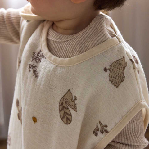 日本製｜10mois minori 棉質天絲三層紗布睡衣 Baby Size