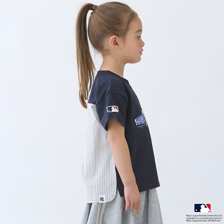 日本童裝｜Petit Main MLB汽車貼花T裇