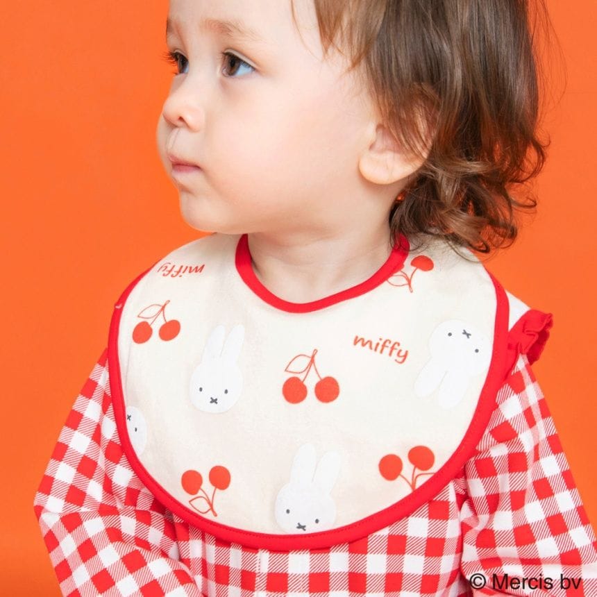 Miffy&Boris 造型口水肩