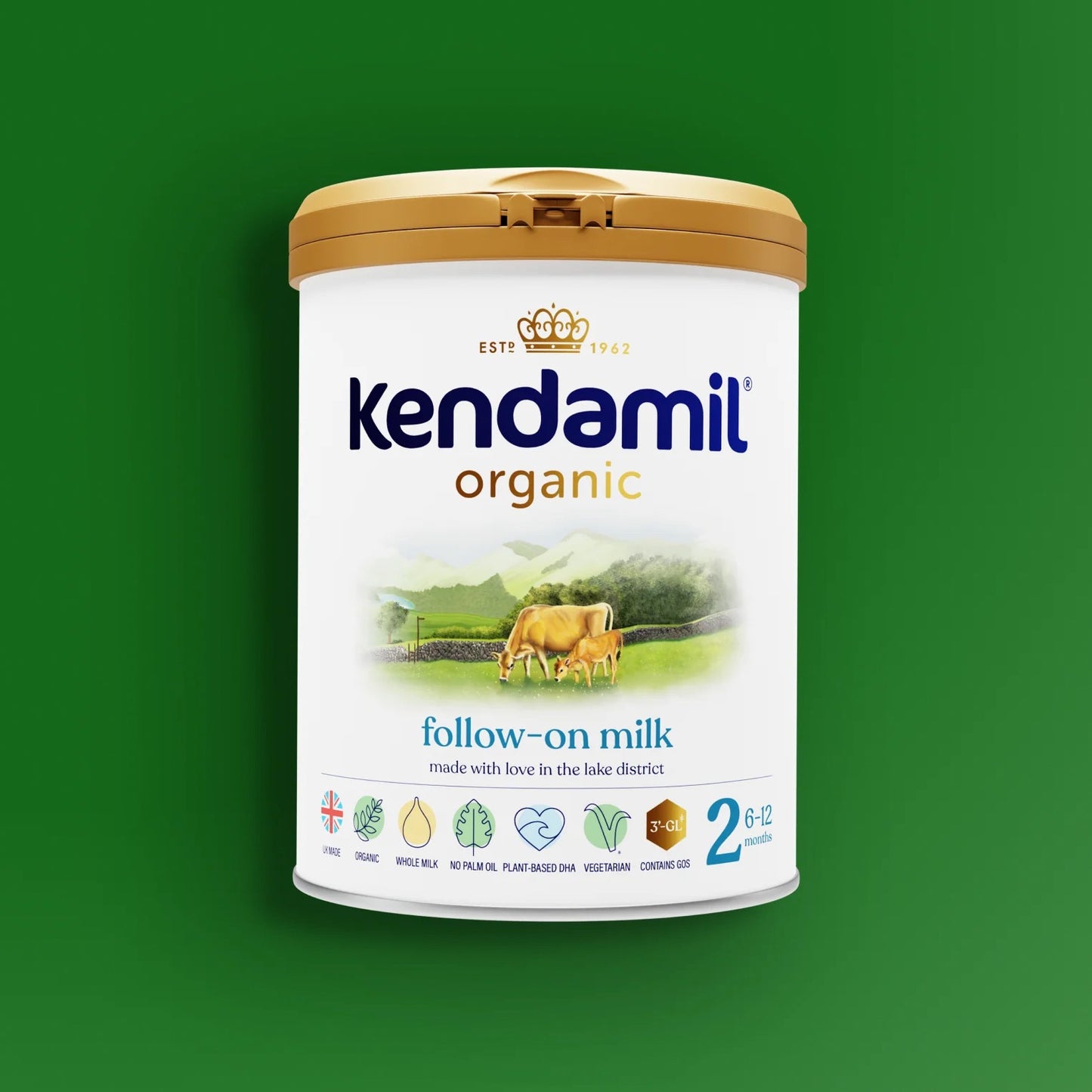 英國直送｜ Kendamail Organic Follow-On Milk 800g