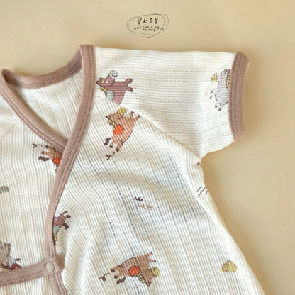 韓國童裝｜馬年初生蝴蝶衣套裝(Kicboard)IK02