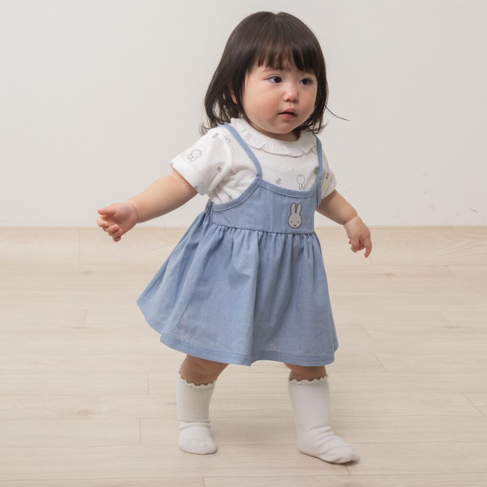 2026春夏新品｜Miffy短袖包屁吊帶裙套裝