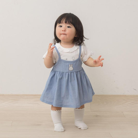 2026春夏新品｜Miffy短袖包屁吊帶裙套裝