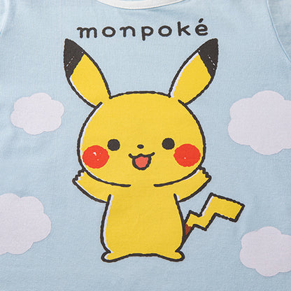 日本直送｜Monpoke雲朵短袖連身衣