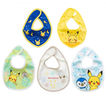 2026新品｜Monpoke 口水肩（5件套裝）