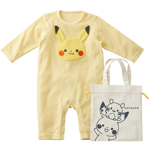 日本直送｜Monpoke比卡超連身衣+手挽袋套裝