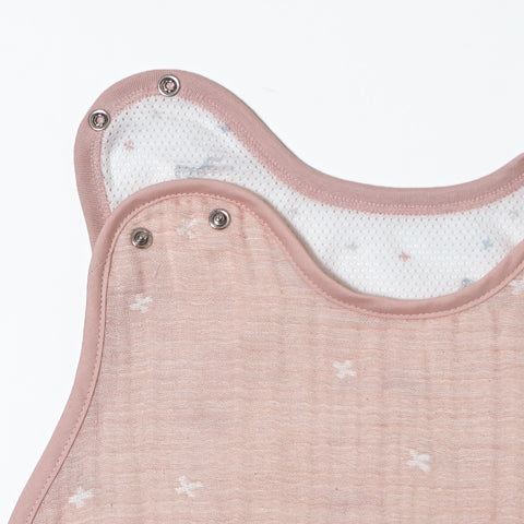 日本製｜10mois PATTO MOTTO COOL minori 兒童睡袋（附網面) Pink House