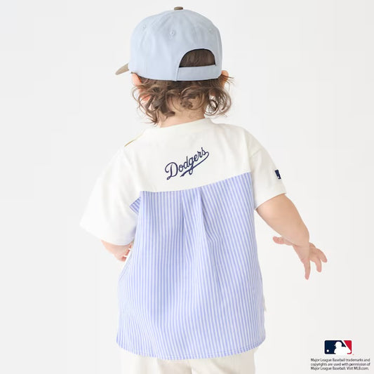 日本童裝｜Petit Main MLB汽車貼花T裇