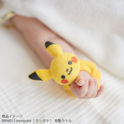 日本直送｜Monpoké 比卡超初生嬰兒手腕搖鈴