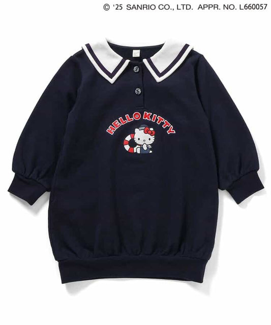 日本童裝｜Hello Kitty水手服連身裙