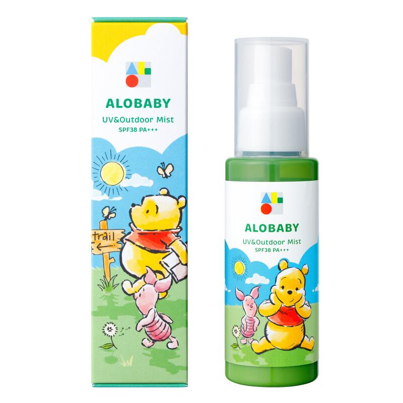 日本直送｜Alobaby 防曬防蚊二合一噴霧-80ml
