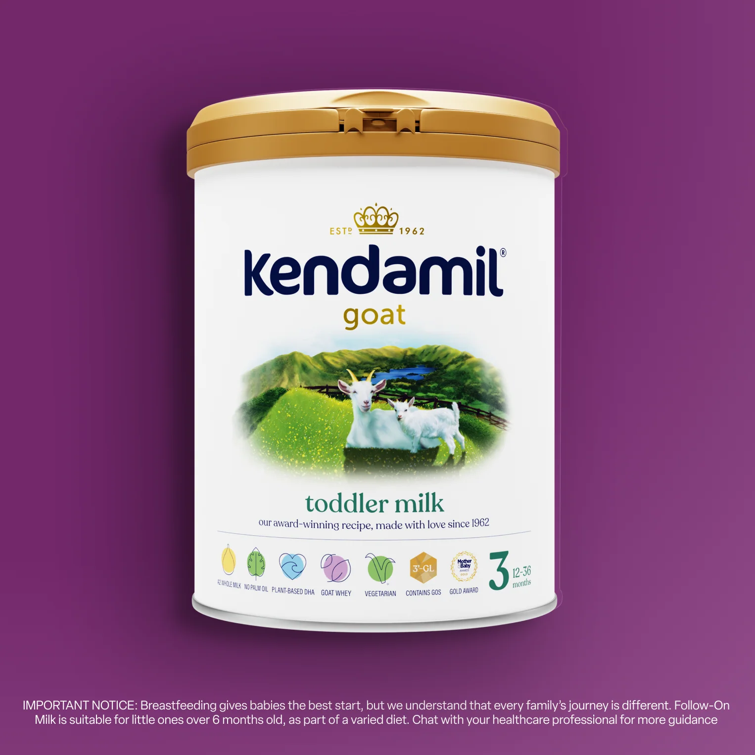 Kendamil Goat Toddler Milk 800g