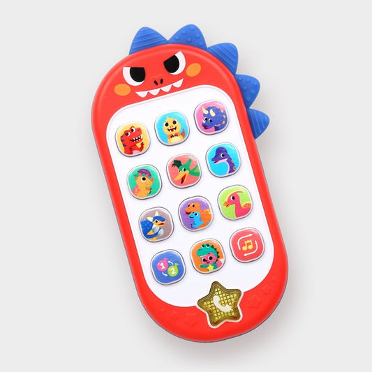 韓國玩具｜BabyShark恐龍聲光玩具電話